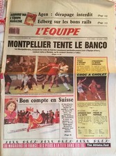 L'Equipe Journal 5-6/12/1987