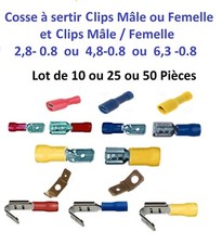 Cosse électrique à sertir