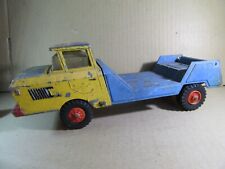 238X Vintage Tri-Ang England Grand Camion en Tôle Origine Incomplet L 27.3 cm