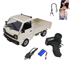 Toy Grade RC Truck Car 1:10 Scale Brushed LED Light Electric Toy With Gift