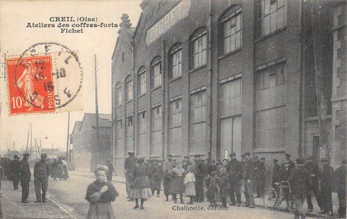 Cpa creil ateliers des - creil,