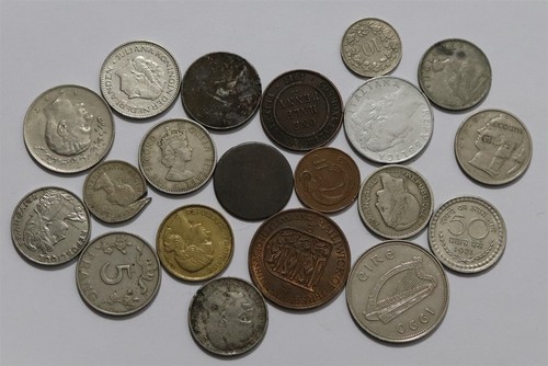 World old coins - old,