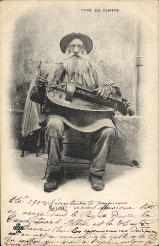 Vieux musicien vieilhomme - vieux, —