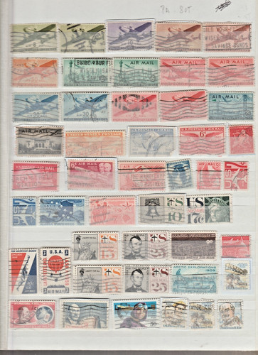 422 timbre poste usa lot - timbre,