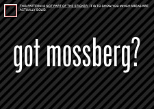 (2x) Got Mossberg autocollant décalcomanie découpée autocollant vinyle fusil de chasse