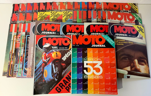 Moto journal lot 41 - journal, de
