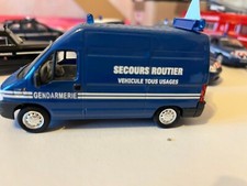 FOURGON GENDARMERIE NATIONALE - SECOURS ROUTIER - CITROEN JUMPER- SOLIDO  1/43