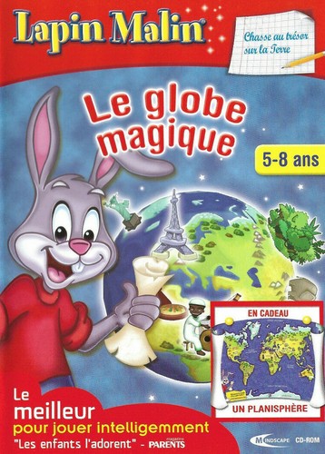 Lapin malin globe magique - lapin,