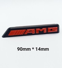 1 Logo Calandre AMG Rouge Cla Cls Glk ML GT amg