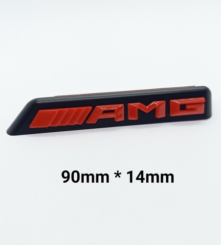 Logo calandre amg rouge - calandre,