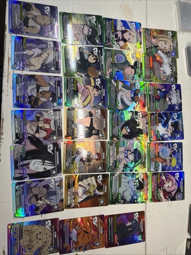 Lot cartes rares naruto - cartes,