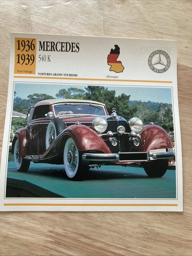Mercedes 540k 1936 1939 - 1936, /
