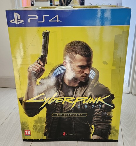 Cyberpunk 2077 collector ps4 - cyberpunk,