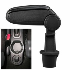 Accoudoir Central Dacia Duster 1 (2010-2017) Simili Cuir Noir et Blanc