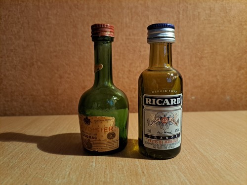 Lot mignonettes ricard et - de,