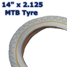 1X Blanc Jaune 14" X 2.125