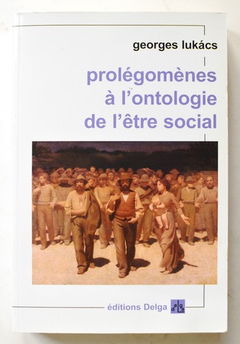 Prolégomènes ontologie - prolÉgomÈnes, À