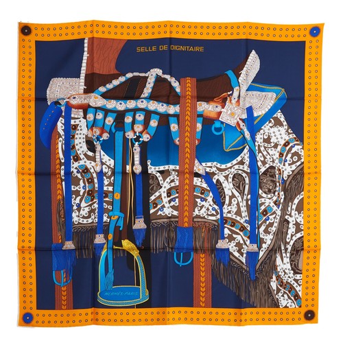 Hermès foulard carre selle - foulard,