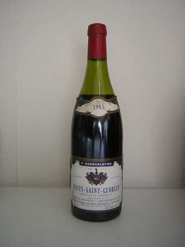 Vin 1983 bourgogne - vin, nuits