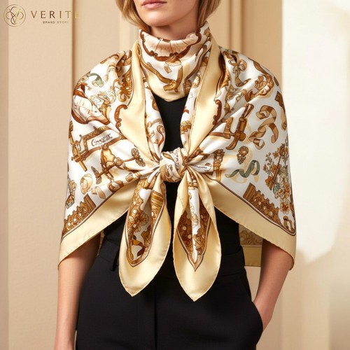 Rare vintage foulard soie - foulard,