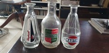 3 CARAFES BISTROT MARTINI ST RAPHAEL VERMOUTH NOILLYPRAT ANCIENNES DECO 
