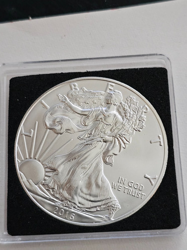 Piece dollar eagle - dollar, argent