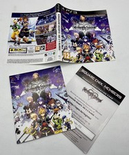 Notice + jaquette Jeu Playstation PS3 - KINGDOM HEARTS HD 2.5 Remix - 2014 - TBE