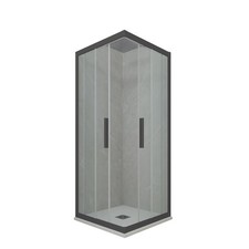 CABINE PAROIS DOUCHE D'ANGLE