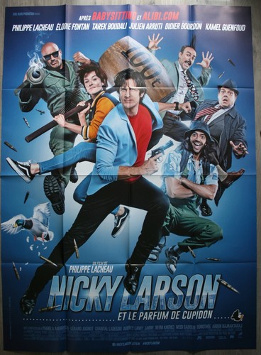 Nicky larson affiche cinéma - larson,