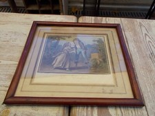 Gravure ancienne XIXème Jeux