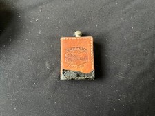 fiole vintage Montana en cuir