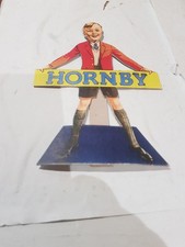 lot meccano ancien  copie publicite hornby en carton