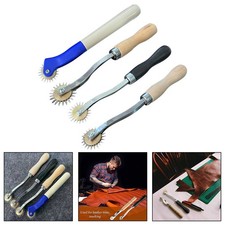 Aiguille à coudre en cuir facile à utiliser avec molette à poinçons pour des