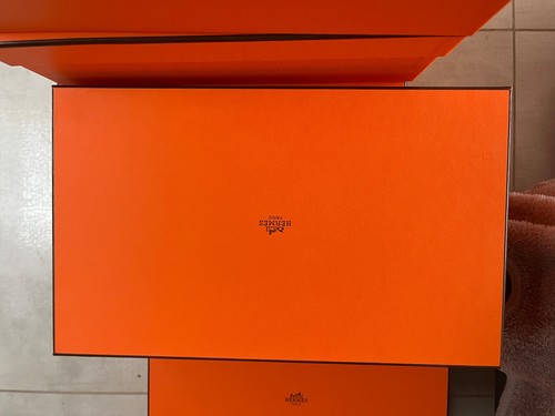Grande boîte vide hermès - boîte,
