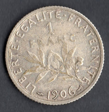TOP MONNAIE DE 1 FRANC SEMEUSE