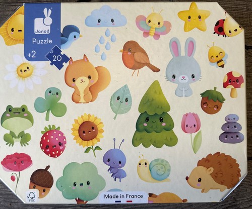 Janod puzzle imagier - janod,