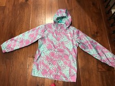 North Face Purple & Green