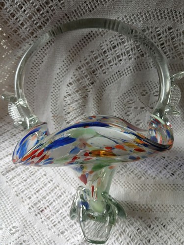 Coupe panier vintage verre - coupe,