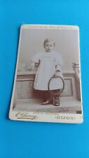 PHOTO CDV ENFANT BÉBÉ  PHOTOGRAPHE  E CHESNAY BOULEVARD  CARNOT  DIJON