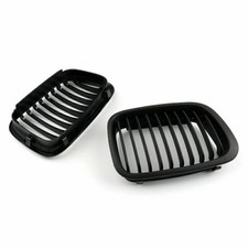 2x GRILLE CALANDRE Noir Pour