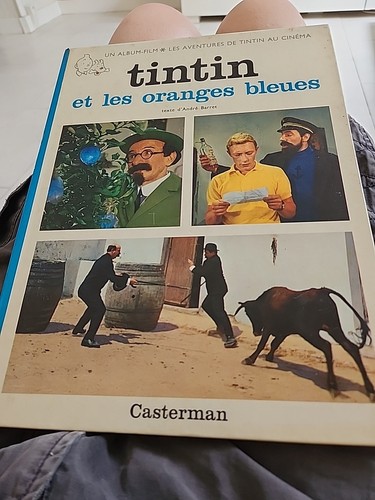 Tintin les oranges bleues - les,
