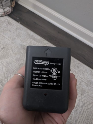 Swivel sweeper battery charger - sweeper,