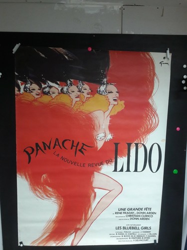 Affiche gruau lido - affiche, superbe