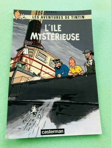Carte postale 15x10 - carte, tintin