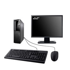 PC Lenovo E71 SFF Ecran 22"
