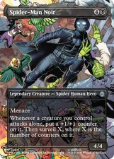 Spider man noir - spider-man, (borderless)