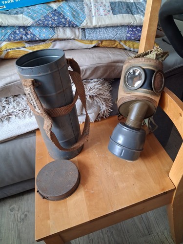 Militaire masque gaz ww2 - à,