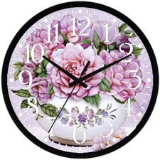 Pendule Murale Pivoine