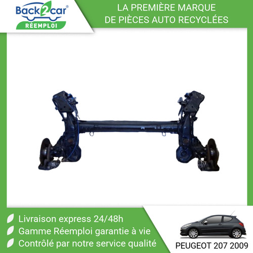 Train arriere peugeot 207 - arriere,