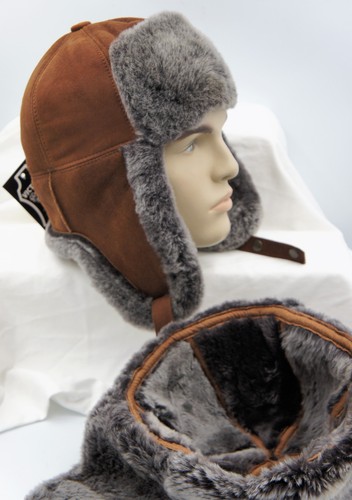 Marron rouille peau mouton - rouille,